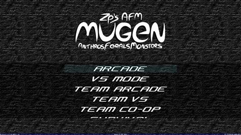 f95zone mugen|Zp`s AFM MUGEN! [Final][Elecbyte] .